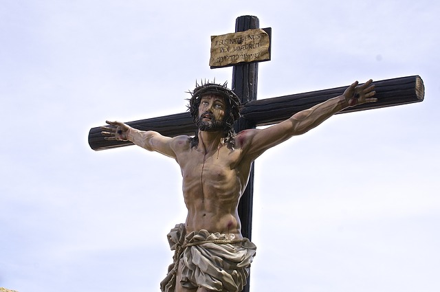 Jesus am Kreuz