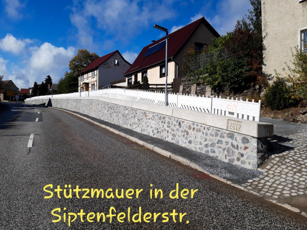 Stützmauer Siptenfelderstraße 